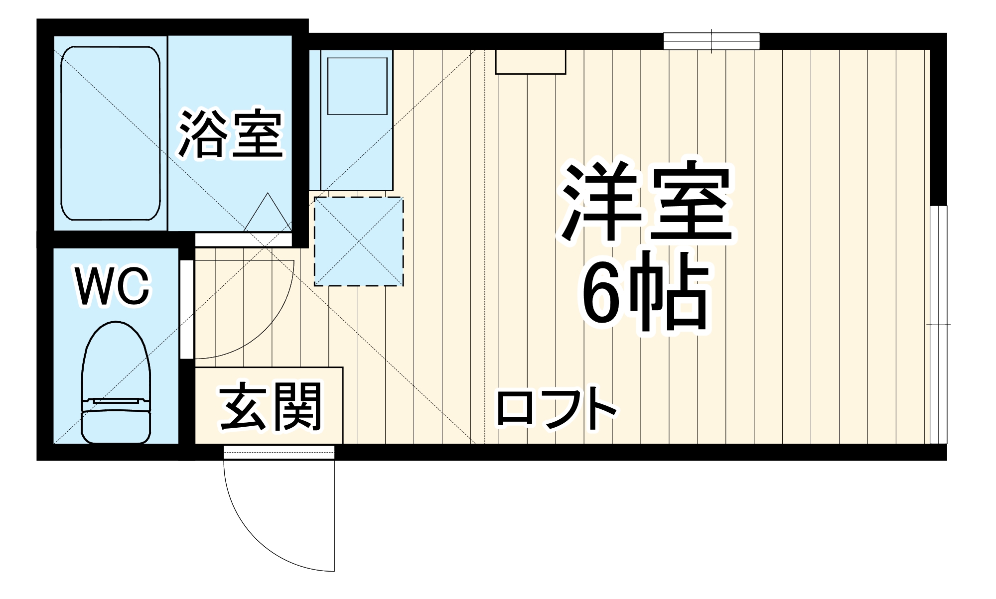 ユナイト南希ボンソワールの間取り