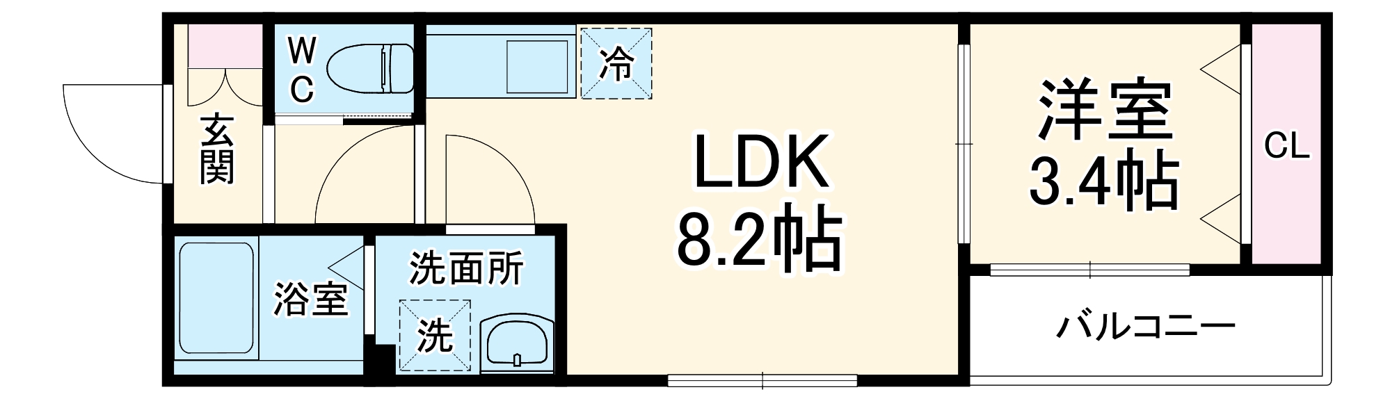 ウィル北小金の間取り