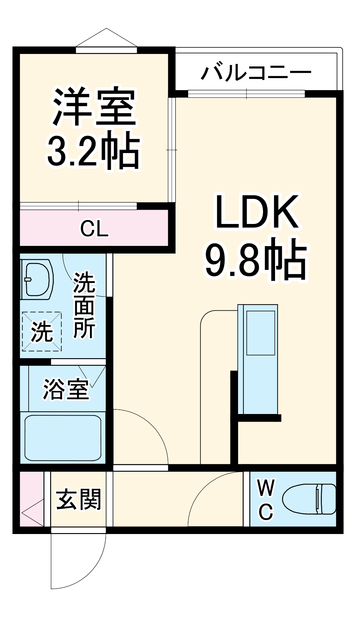 LECOCON枇杷島の間取り