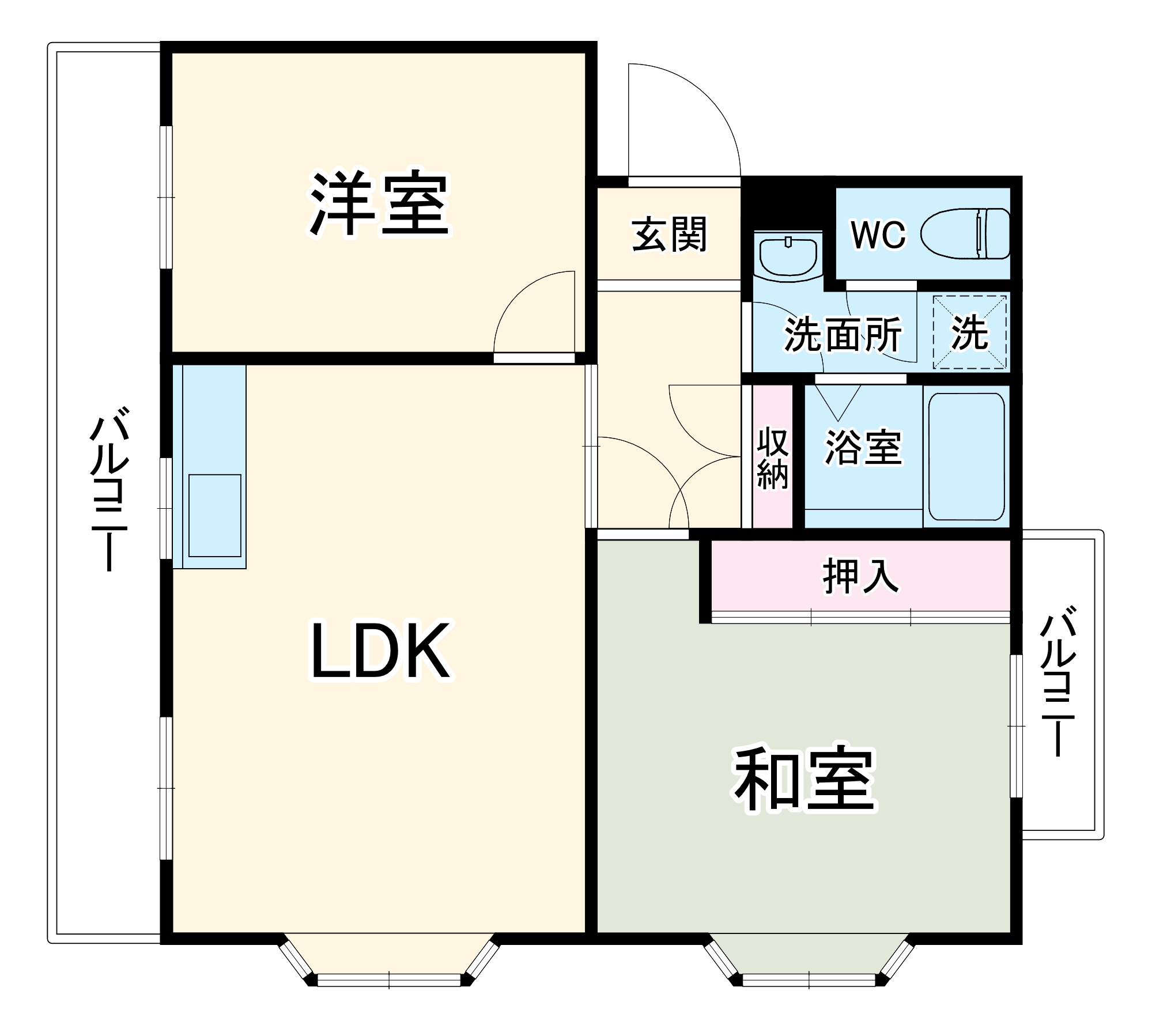 リヴェール茅ヶ崎の間取り