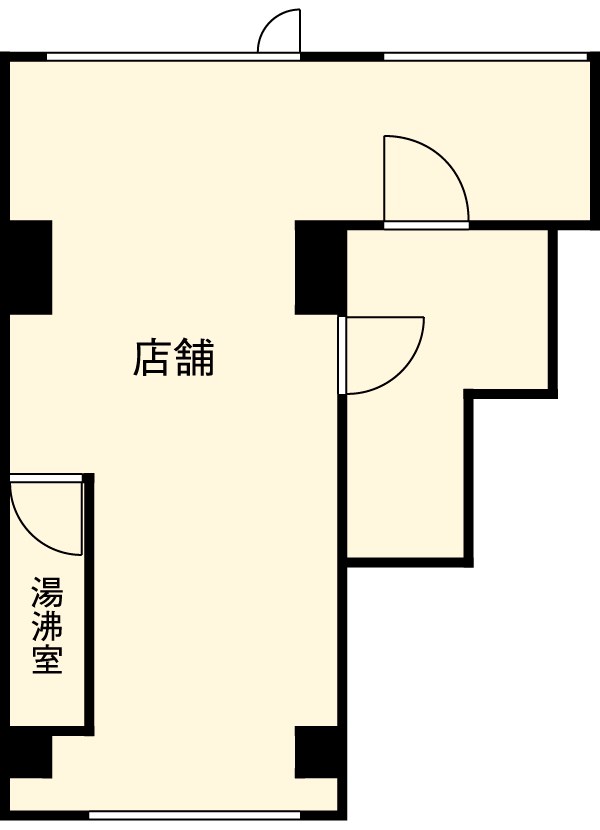 クレール市川の間取り