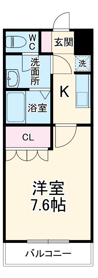 プルミエール ハルカの間取り