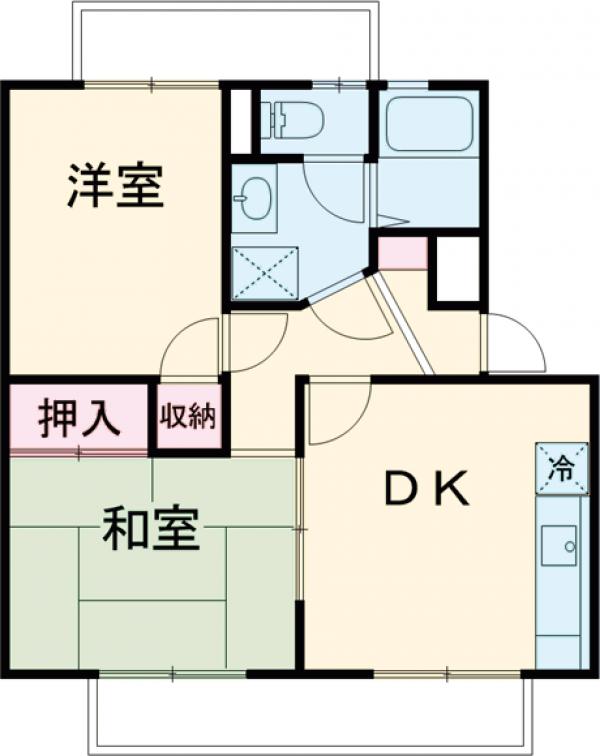 ウインベル村上の間取り