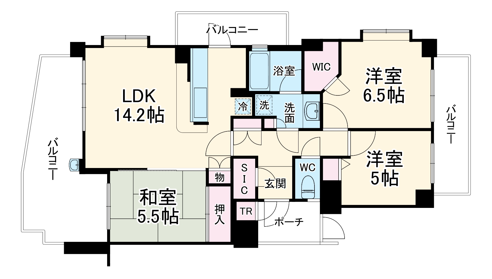 アーデル北習志野テラスの間取り