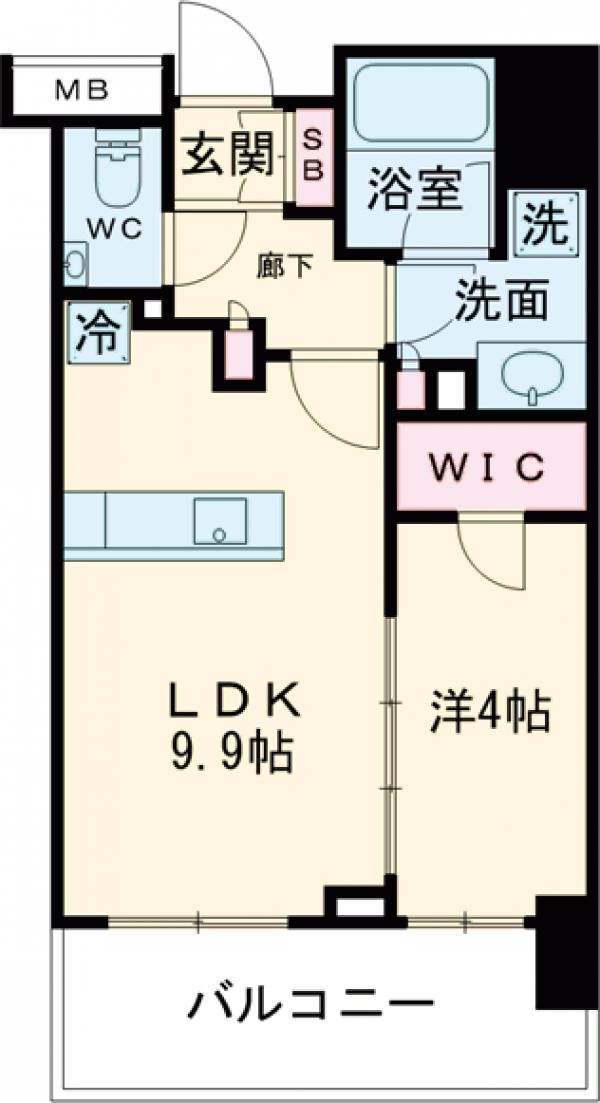 ルジェンテ武蔵小山の間取り