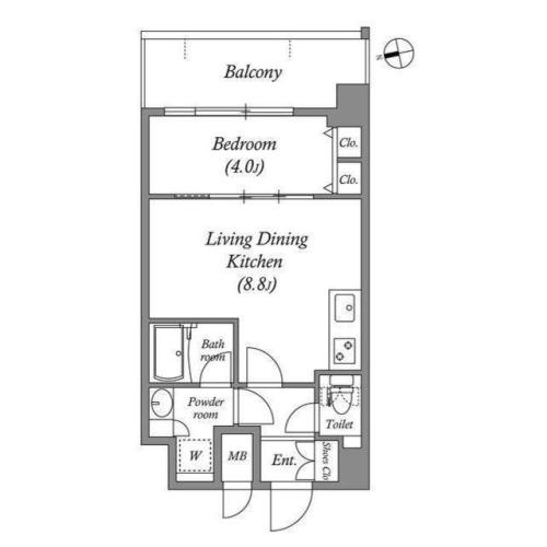 スプランディッドⅦの間取り