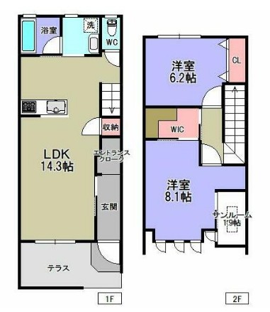 YESMOREⅡの間取り