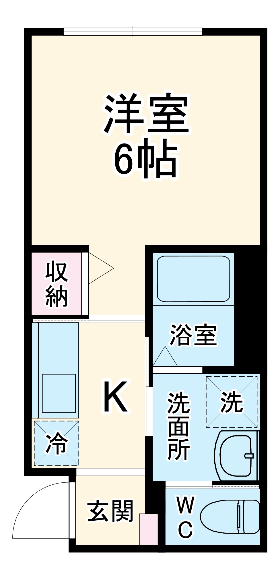 フォート・デルッシSKの間取り