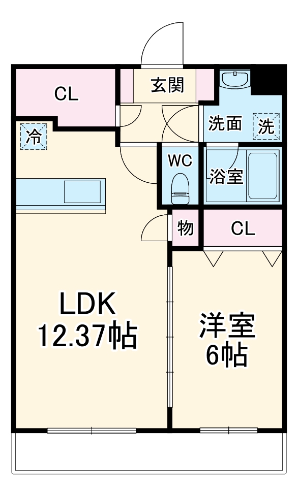 SUPREME ASADAの間取り