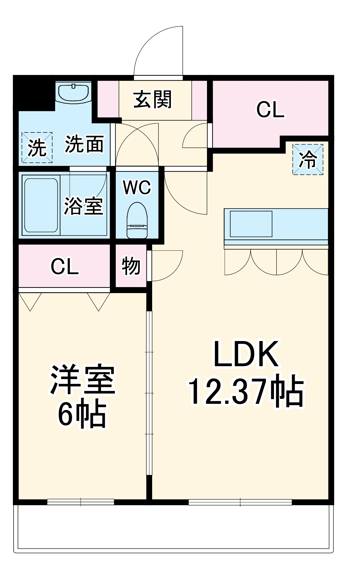 SUPREME ASADAの間取り