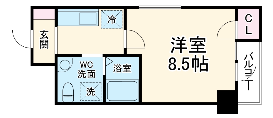 HS梅田EASTの間取り