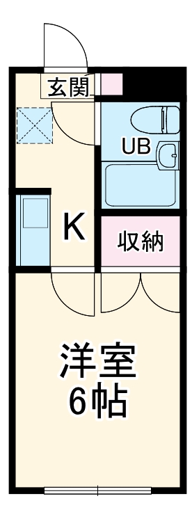 マロンハイツⅡの間取り