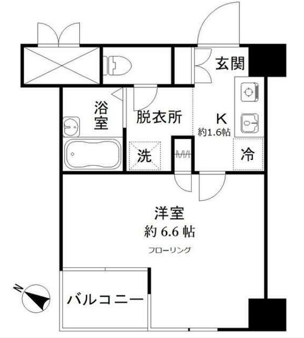 クレール本町の間取り