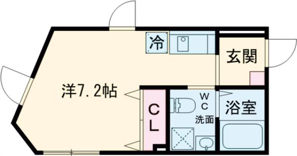 千歳烏山ヴィレッジCの間取り