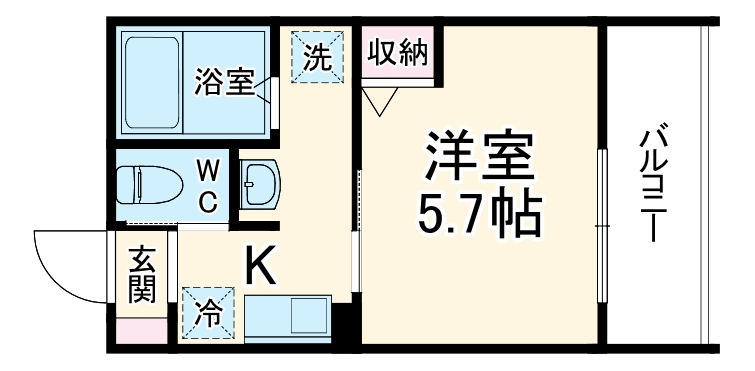 MELDIAかしわ台駅前の間取り