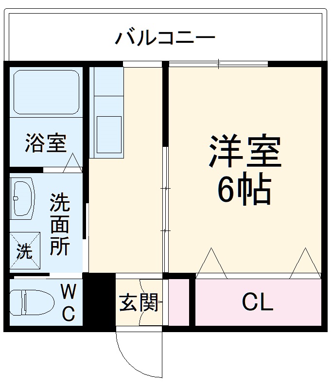 Minyl轟の間取り
