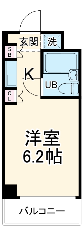 朝日プラザ名古屋ターミナルスクエアの間取り