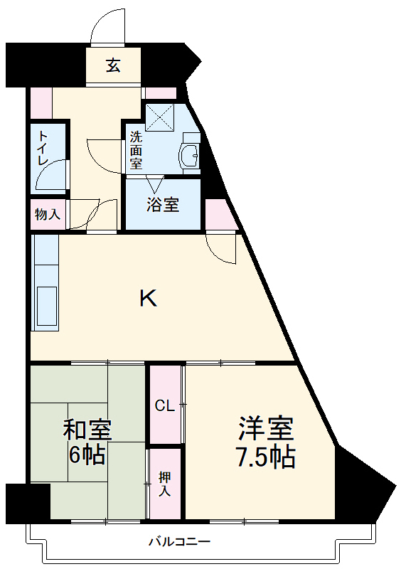 ストーク八王子の間取り