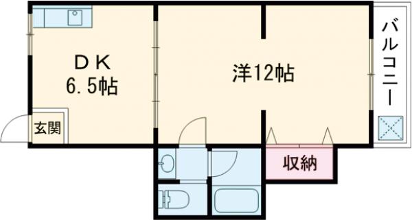NISHIKIマンションⅡの間取り