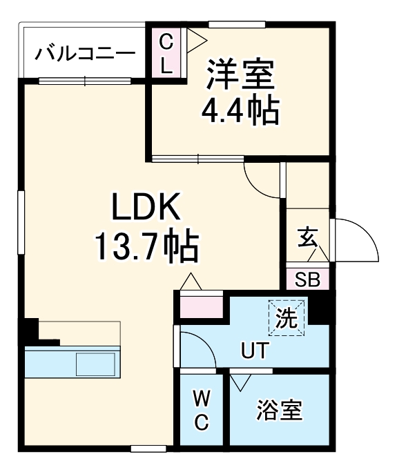 アークレジデンス中村日赤の間取り