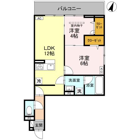 D-sereno緑町の間取り