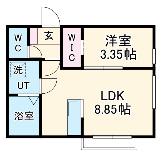 カーササクラーレの間取り