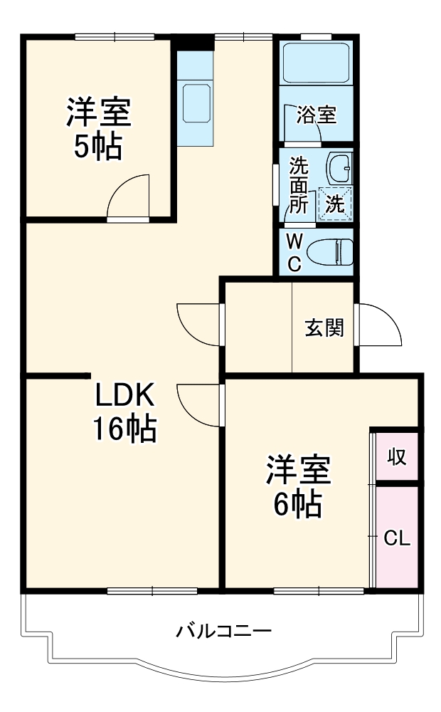高道住宅の間取り