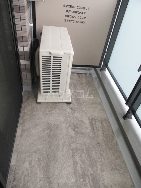 10/23 バルコニー