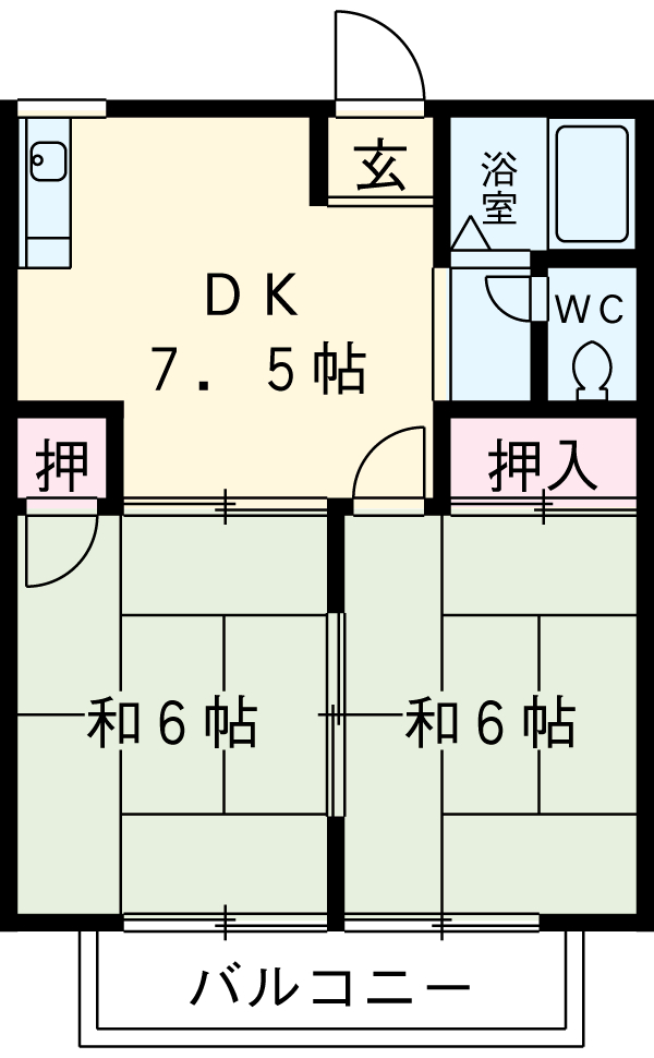 グリーンヒル長根の間取り