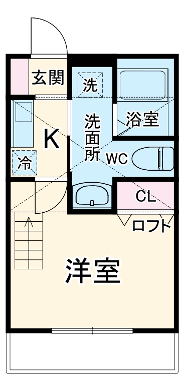 ベルメール湘南辻堂の間取り