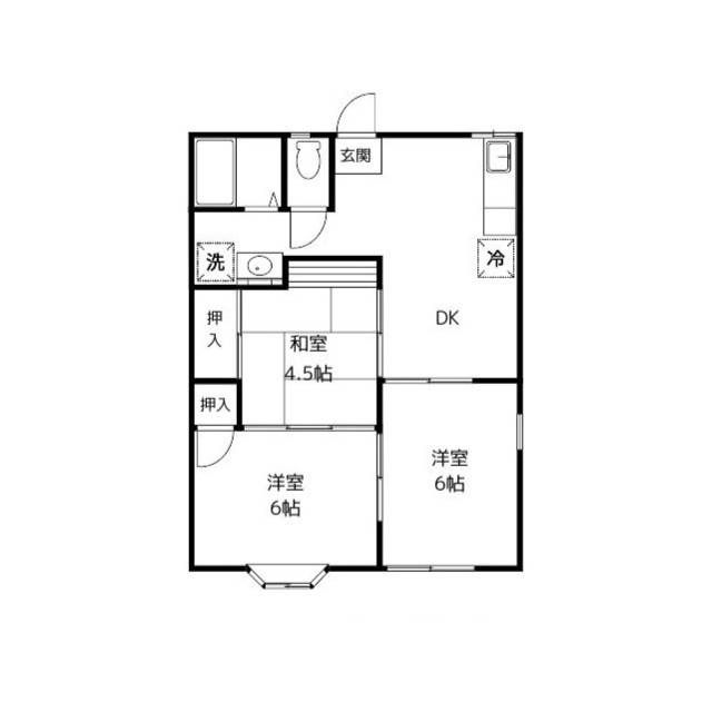 トップ・ヴィラの間取り