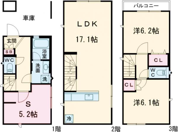 Kolet町田#02の間取り