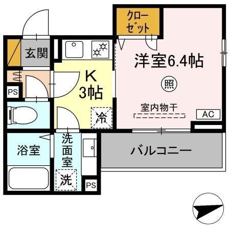 (仮称)D-ROOM文京2丁目の間取り