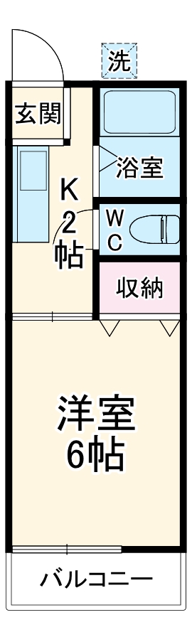 パールハイツの間取り