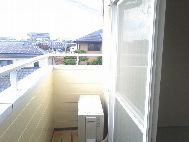 12/24 バルコニー