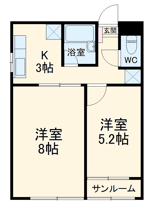 さがみビルドの間取り
