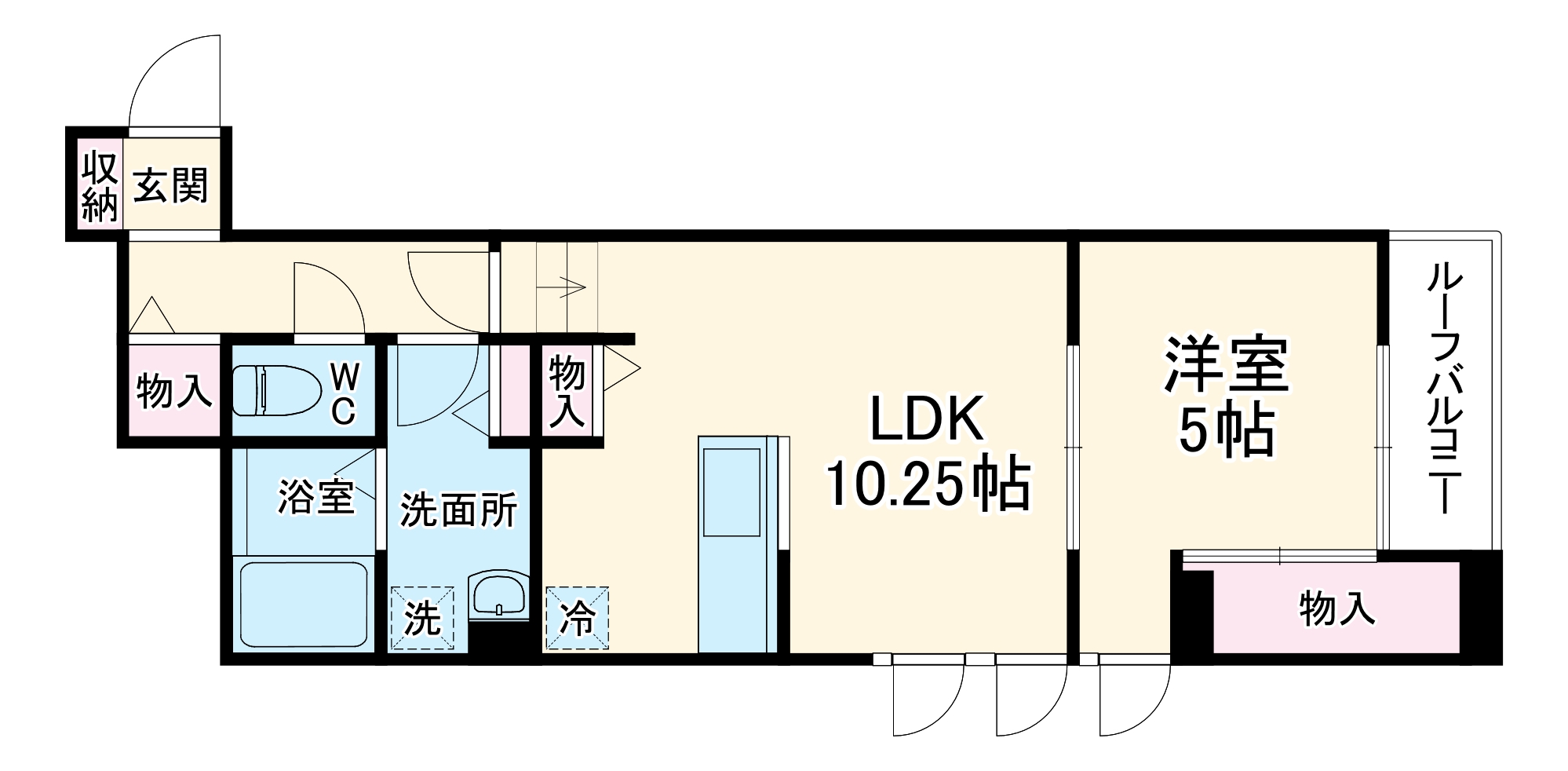willows神明の間取り