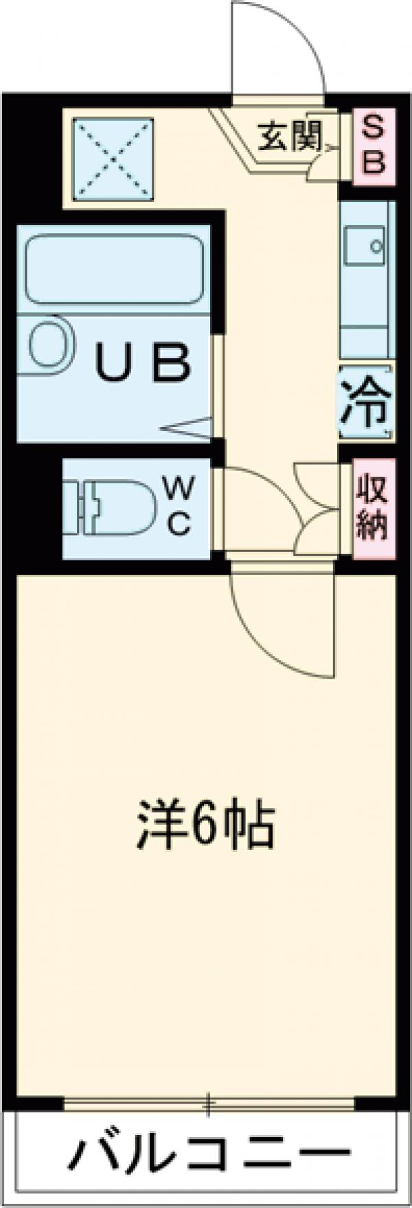 中央ハイツの間取り