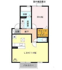 グリーンヴィラ若松の間取り