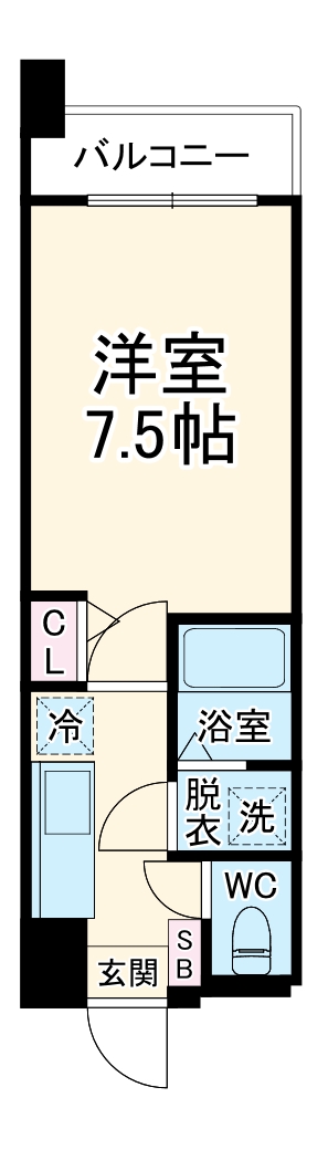 POWERHOUSE/KW(パワーハウス)の間取り