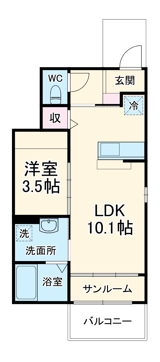 トリメストラーレの間取り