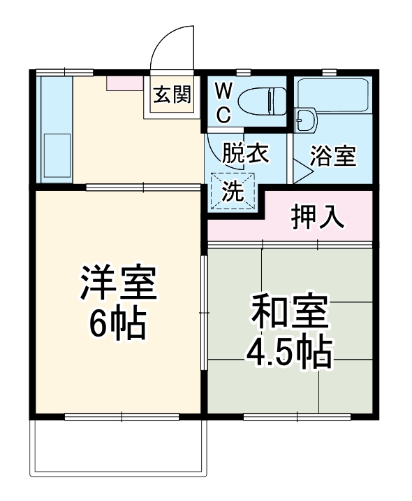 ヴェルデハイムの間取り