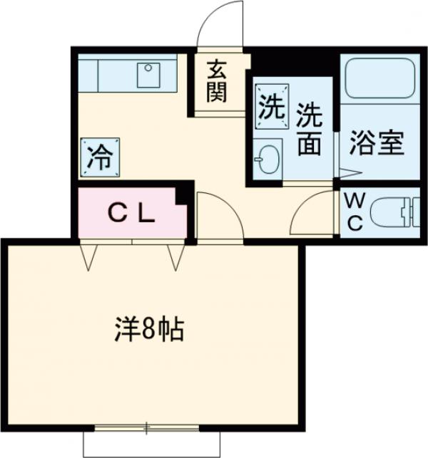 フラッツマグノリアの間取り