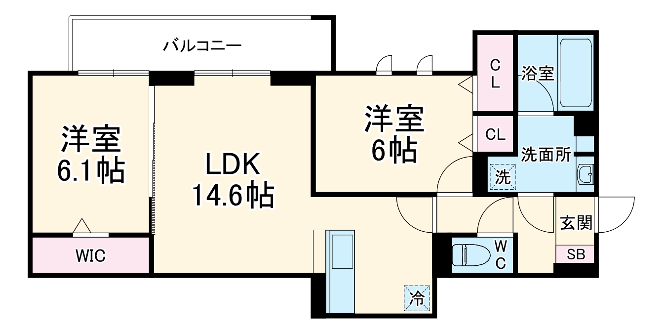 マルシェル館浦和美園の間取り