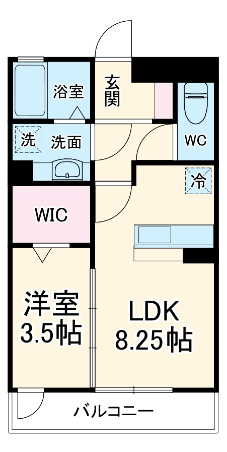 グリーンスクエアⅠの間取り