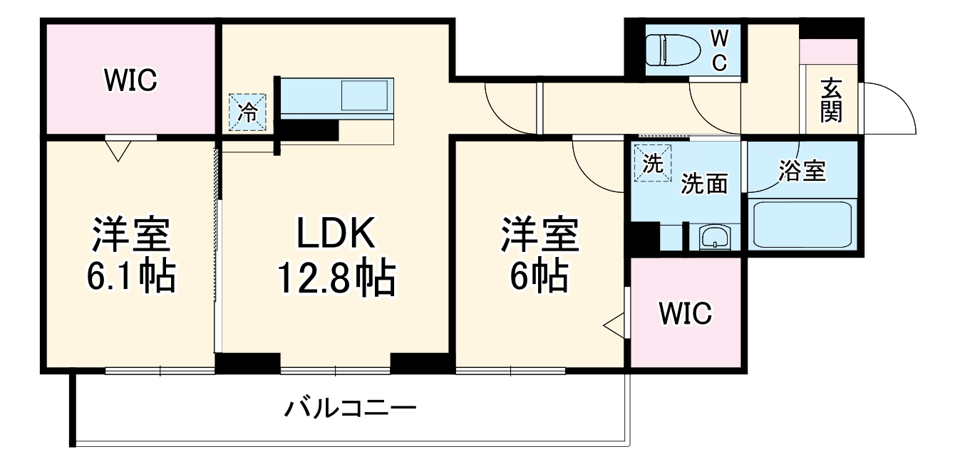 マルシェル館浦和美園の間取り