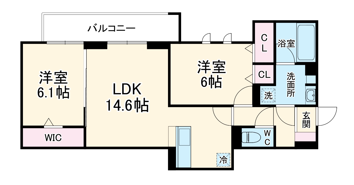 マルシェル館浦和美園の間取り