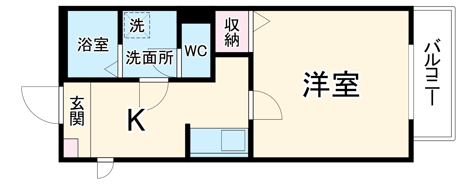 Gallery庄内通の間取り