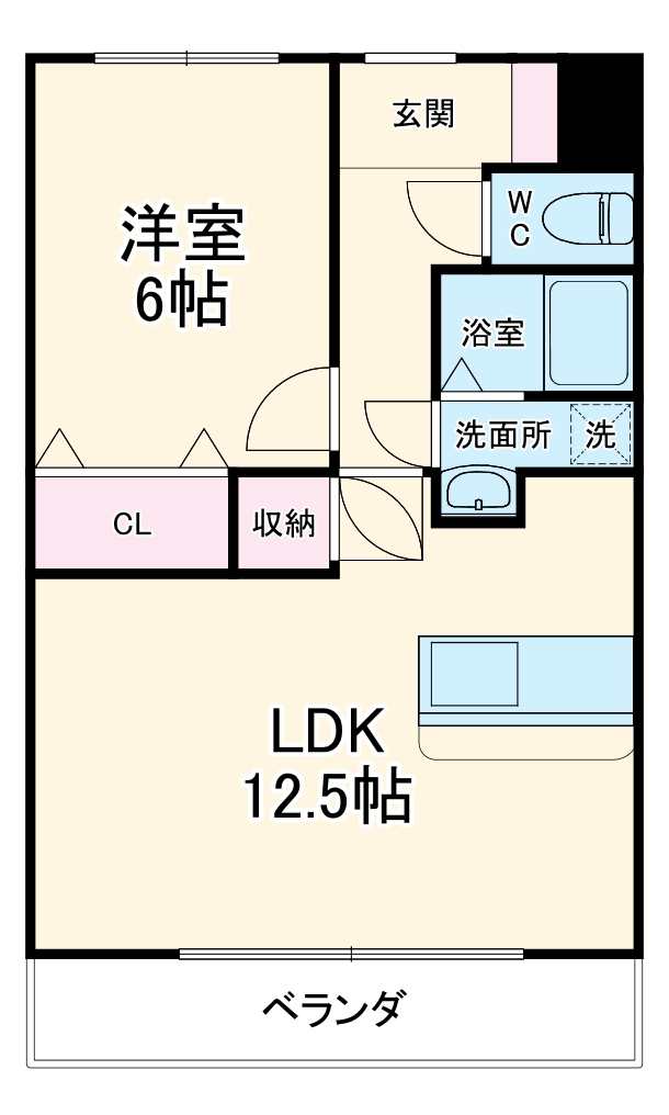 ヒラソールの間取り