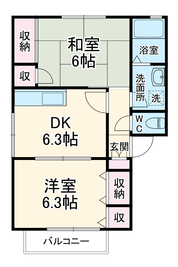 センチュリーAの間取り